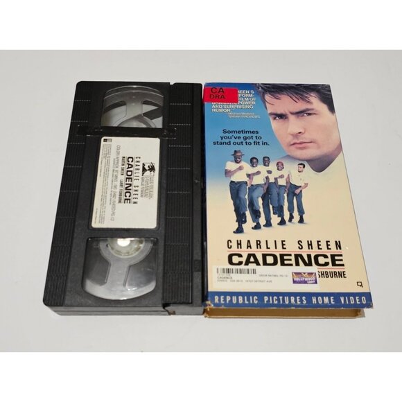 Cadence Charlie Sheen Lawrence Fishburne VHS Movie - Picture 1 of 1